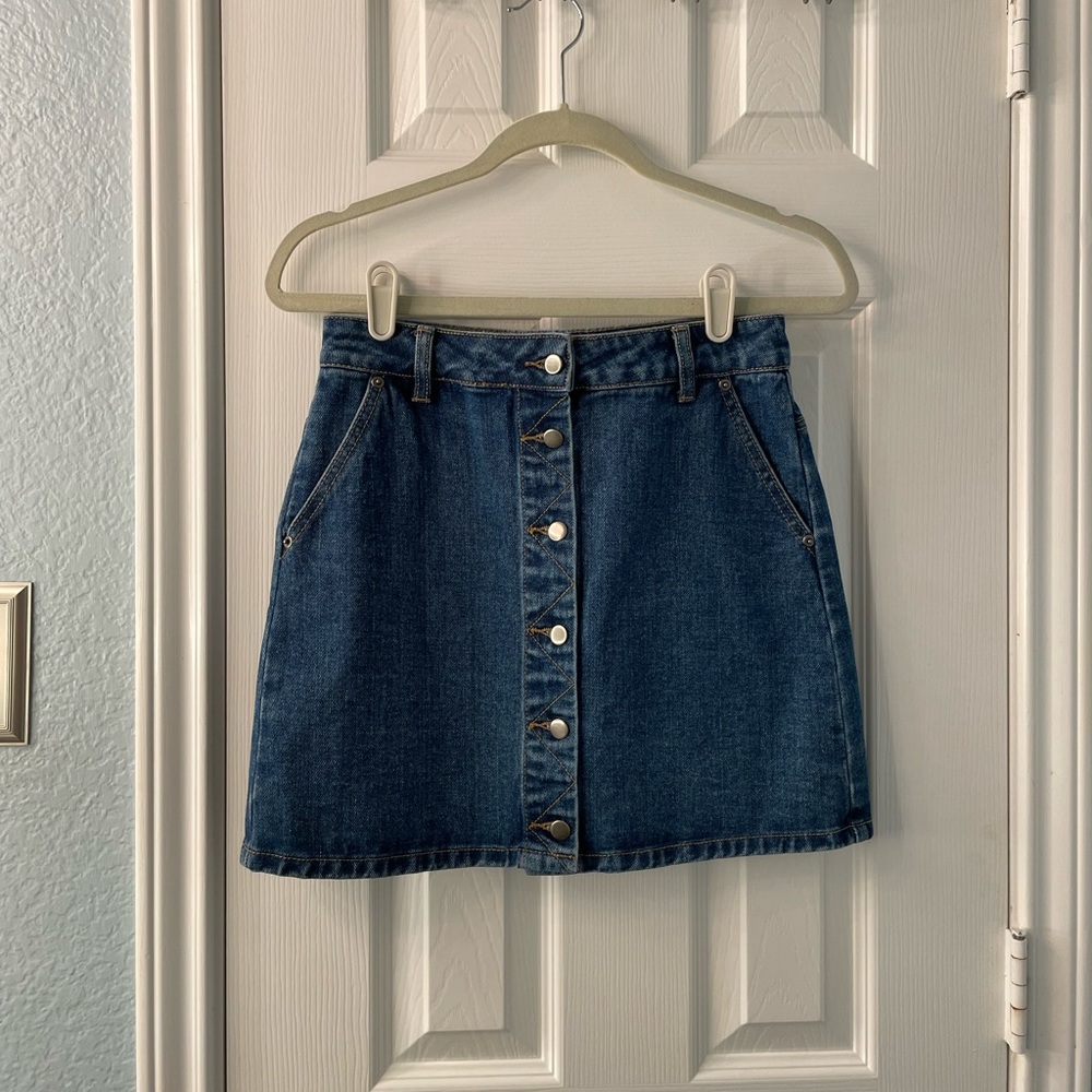 Denim skirt